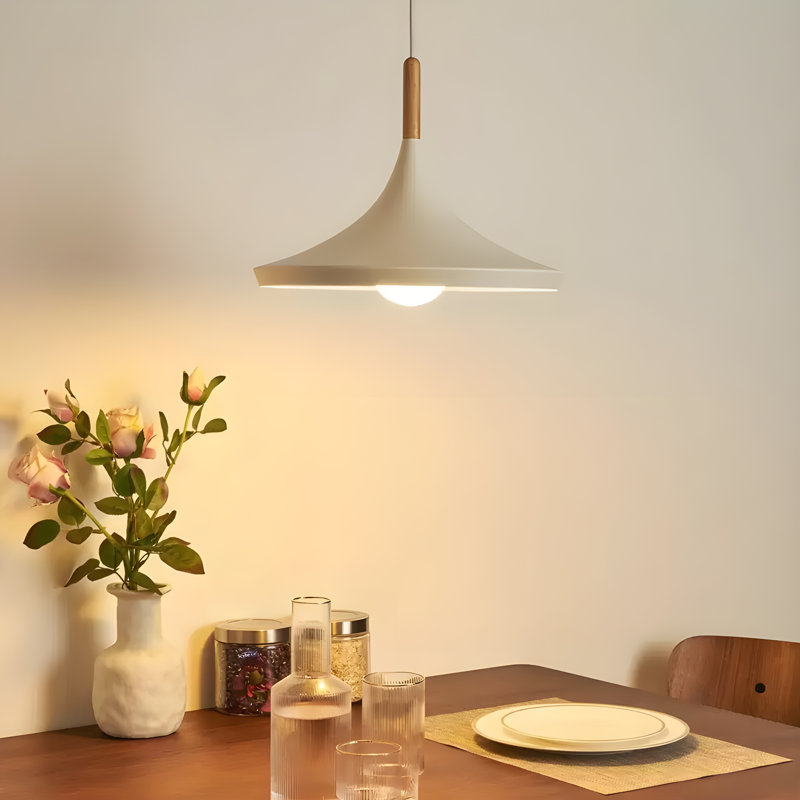 - Light Polished Nickel Dome Pendant