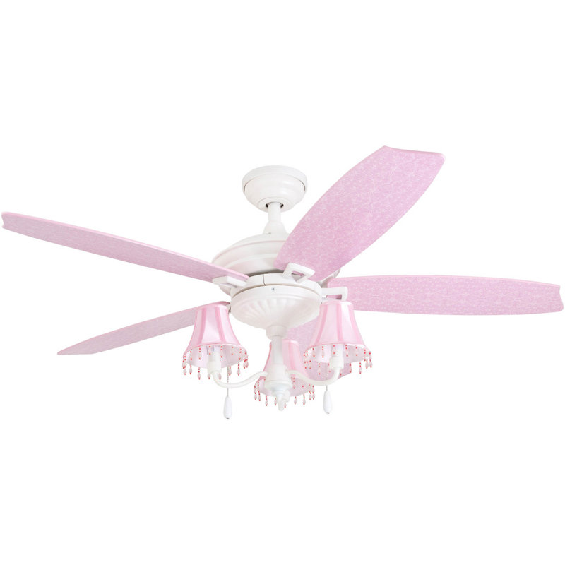 Elsa 48" Ceiling Fan with LED Light