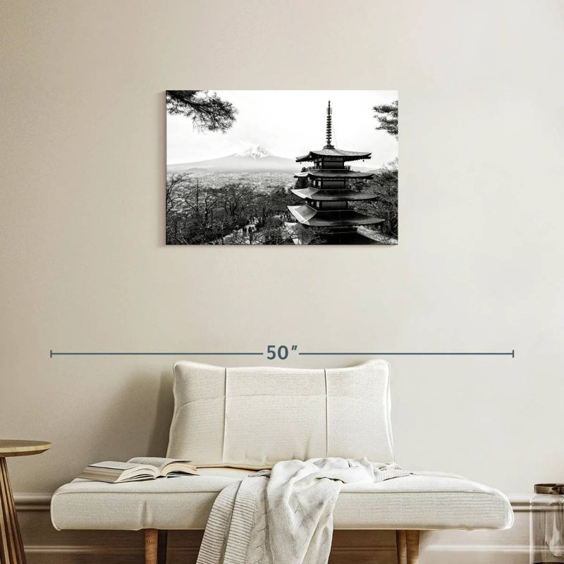 Adella Chureito Pagoda, 20" H x 30" W