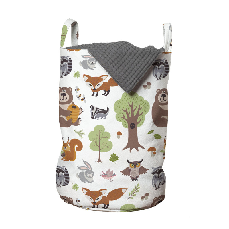 Fabric Laundry Bag with Handles