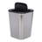 Scribner 13 Liter Chrome Look Waste Bin