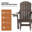 Fauteuil oscillant d'extérieur Hdpe avec dossier réglable à 3 positions (paquet de 1)-1979814883
