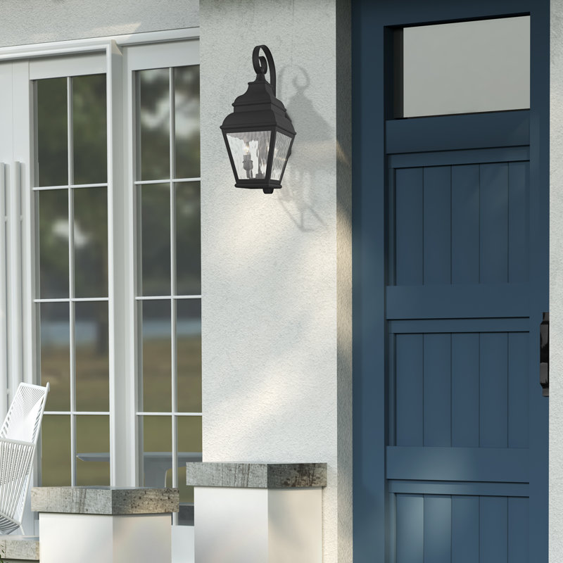Anousha Solid Brass Wall Light, Black