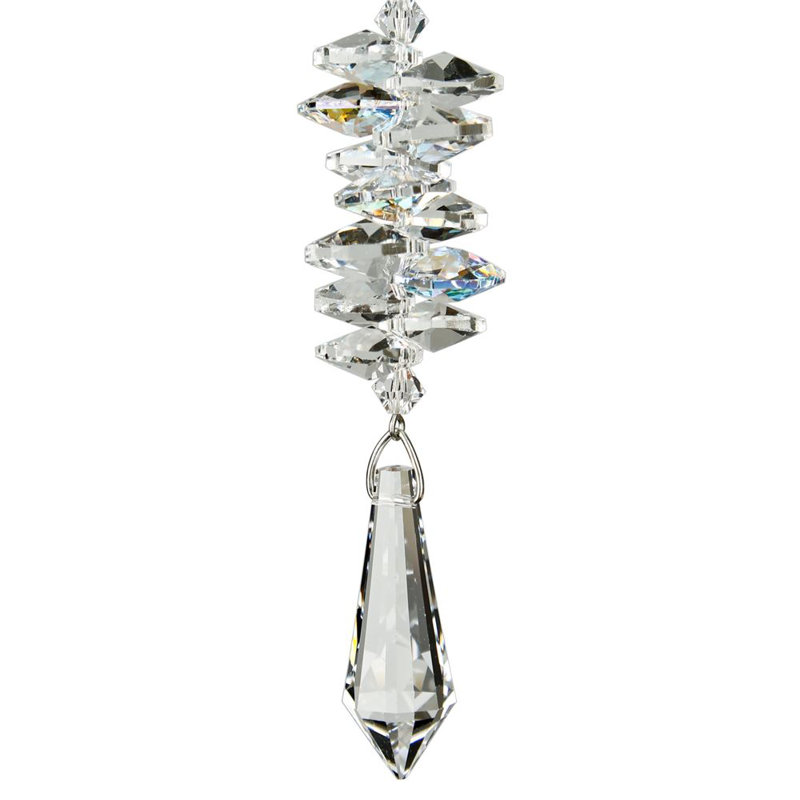 Crystal Hanging Figurine Ornament, Ice