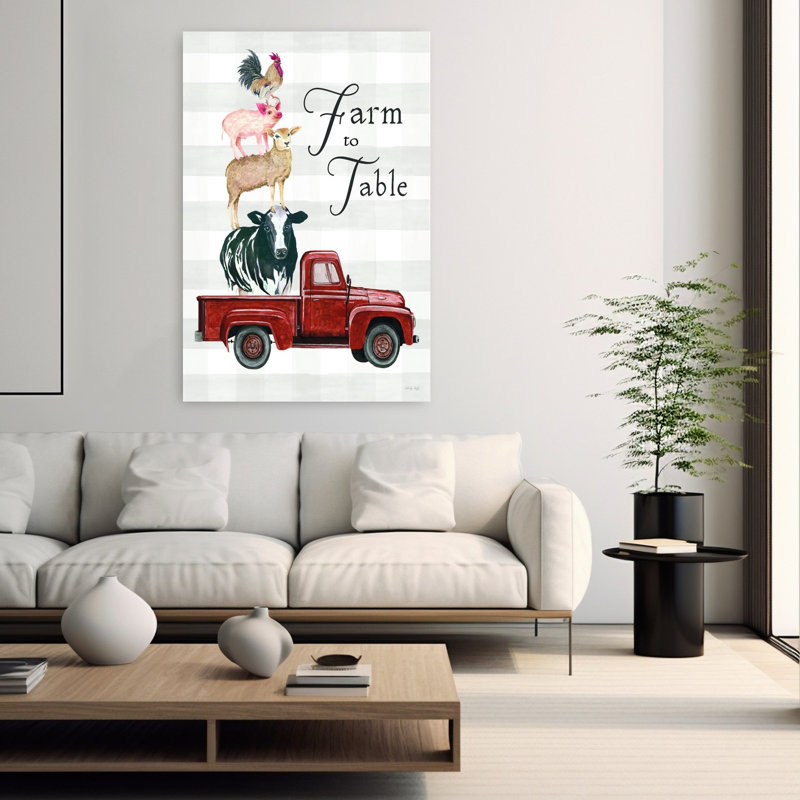 «Farm to table», art de vache contemporain, H 60 po x l 40 po