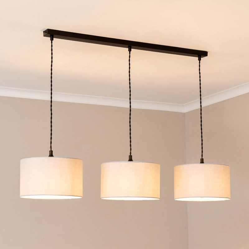 3 - Light Pendant, Matte Black