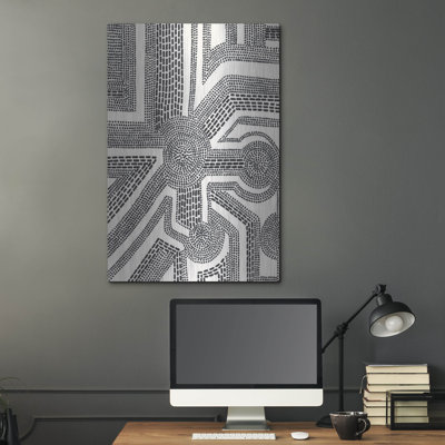 'Dots and Dashes II' by Regina Moore, Metal Wall Art