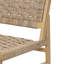 Fauteuil club d'extérieur en bois d'acacia Ellery Modern-130157092