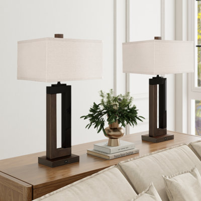 Lampe de table Tomisin USB