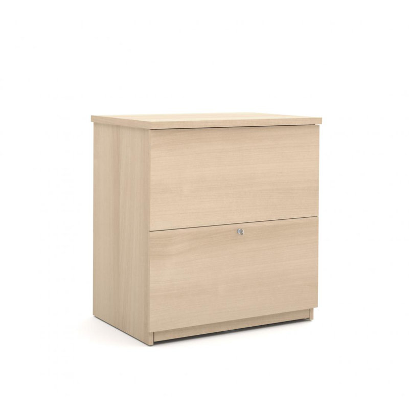 Pasiak 28.4'' Wide 2 -Drawer File Cabinet, Northern Maple