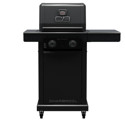 Charbroil Pro Series 2-Burner Infrared Propane Gas Grill, Matte Black