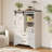 47" Tall Farmhouse 5 Drawer Sideboard Buffet, Storage Cabinet Chest With Sliding Barn Door & Shelf For Kitchen, Bathrooms-989981567