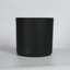 Large Black Planters Set Of 2, Magnesium Oxide Modern Rustic Home Patio