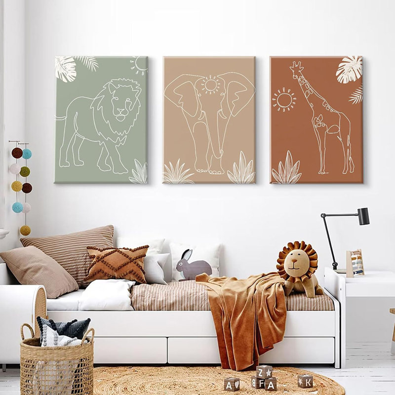3 Piece Wrapped Canvas Set