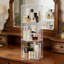 Vitrine à bijoux rotative à 3 niveaux