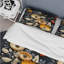 Ensemble de housse de couette multicolore à motif floral contemporain Fusion I-923189778