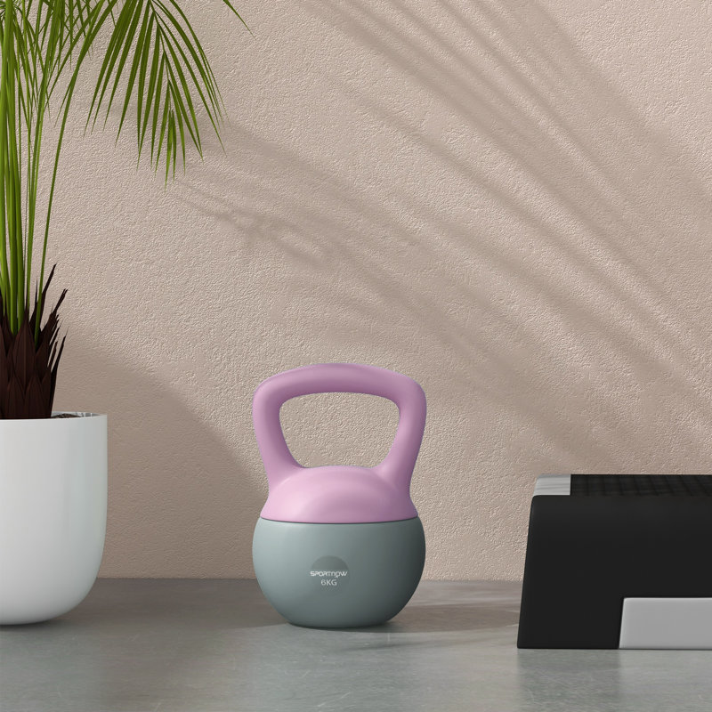 Kettlebell, Purple/Grey