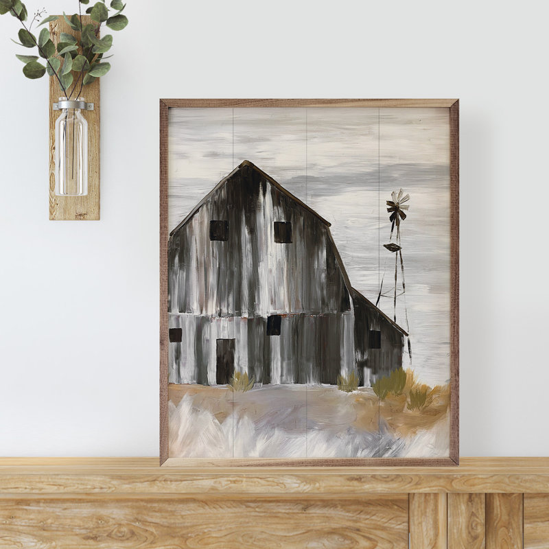 Daytime Barn par Morgan Adams, Jour, H 10 po x l 8 po