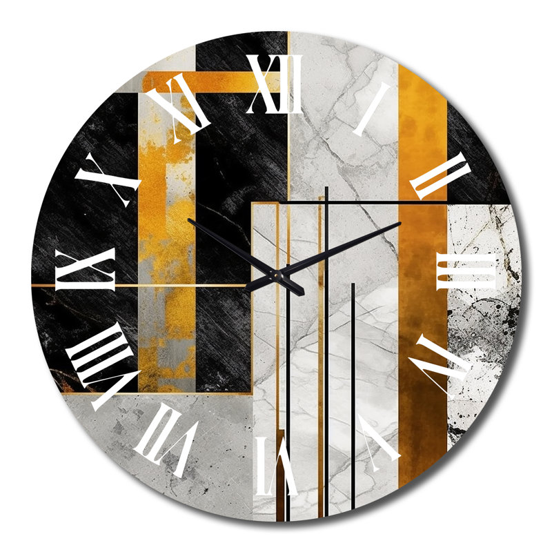 Metal Wall Clock, Extra Large