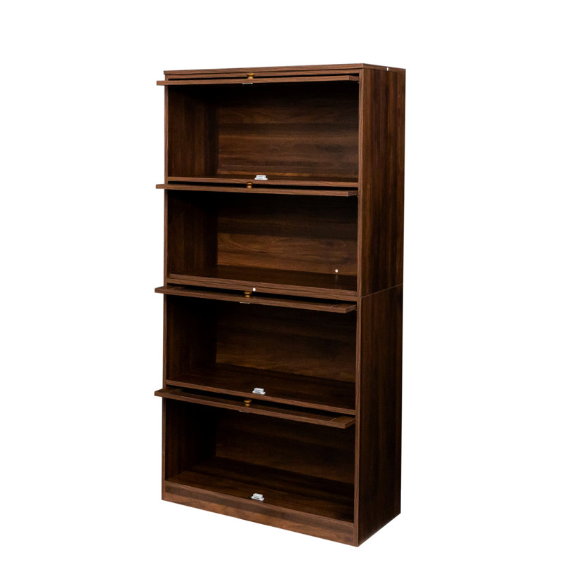 Bibliothèque sur pied avec armoire spacieuse