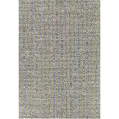 Yepez Beige Simple Stripe Indoor/Outdoor Area Rug
