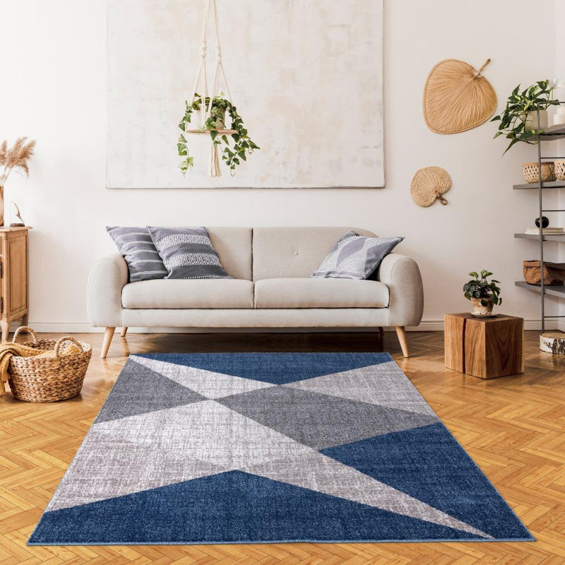 Lehel Geometric Indoor Rug, Rectangle 8' x 10'