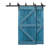 84'' Solid Wood Paneled Painted with Installation Hardware Kit Barn Door-86761234-86761245