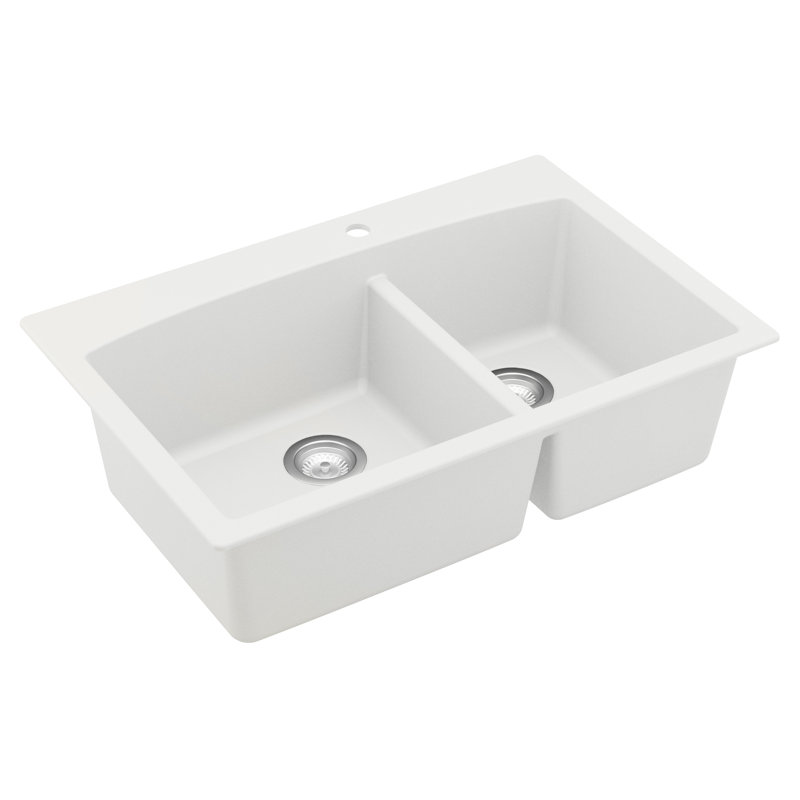 Évier de cuisine Karran, Blanc