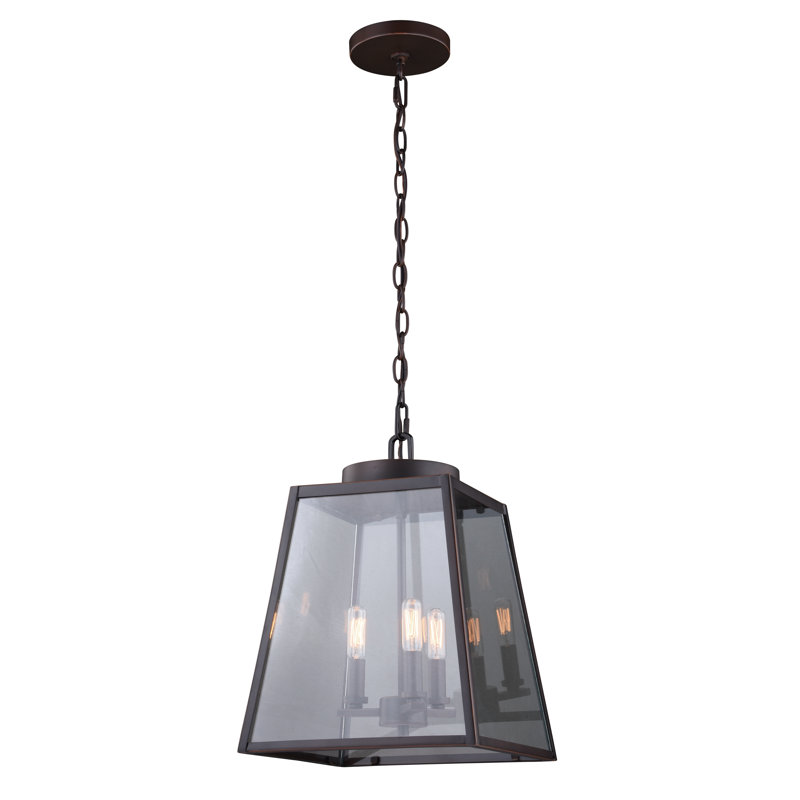 Luminaire suspendu géométrique à 3 lumières