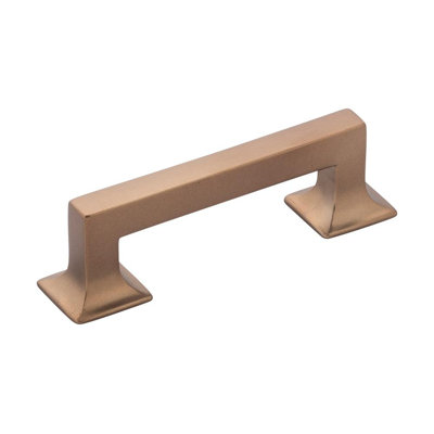 Studio Collection Handle Pull - 3" Center to Center Cabinet Pull Veneti Bronze - Transitional Hardware for Drawers & Cabinets