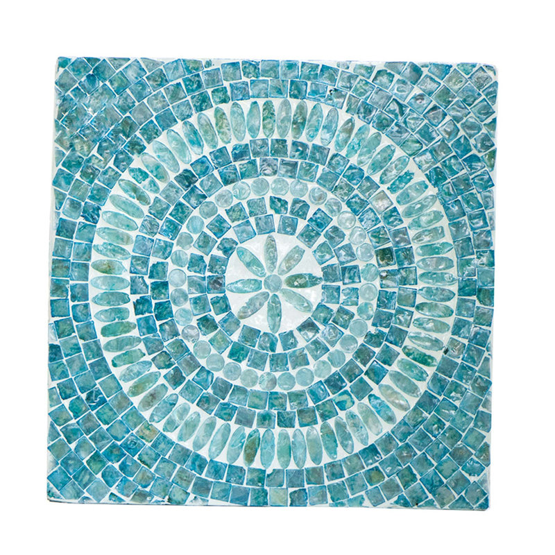 Table d'appoint de jardin 14 pi x 14 po x 18 po Capiz