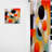 Hafwen - The Geometry Of Light II - Abstract Curtain - Velvet Room Darkening - 1 panel-647554357