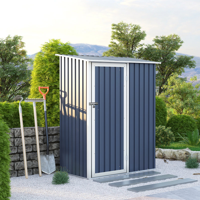  4.7ft X 3ft Metal Tool Shed