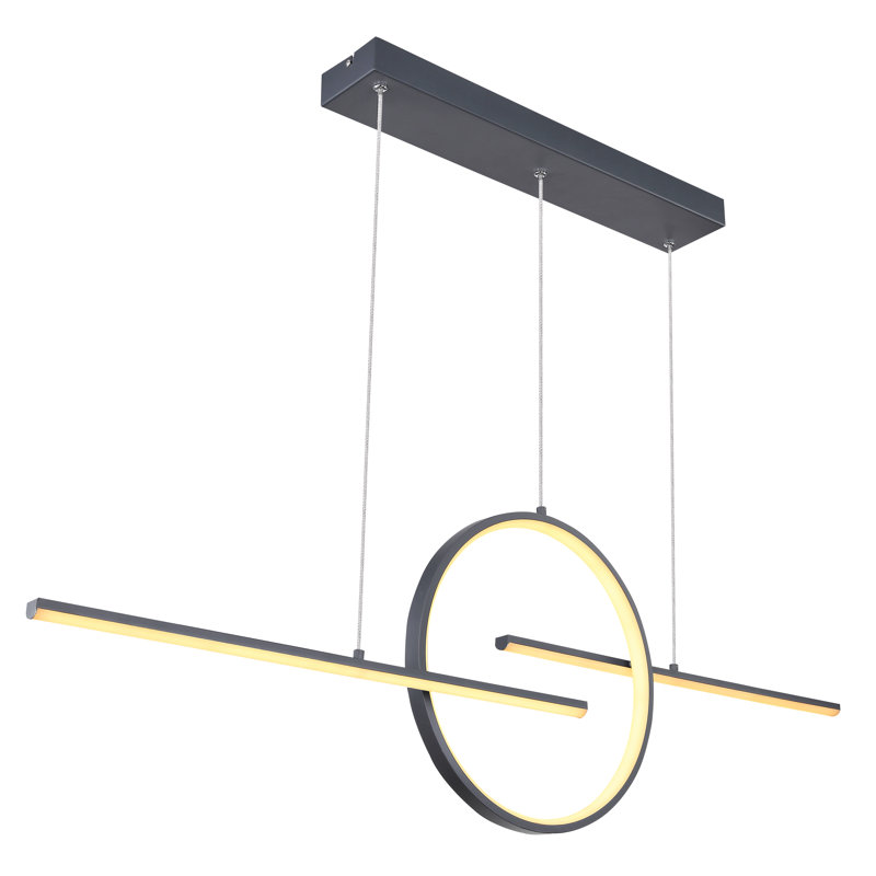Oralia 1 - Light LED Geometric Pendant, Graphite
