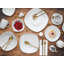 Square Dinnerware Set 62 Piece - Service for 6