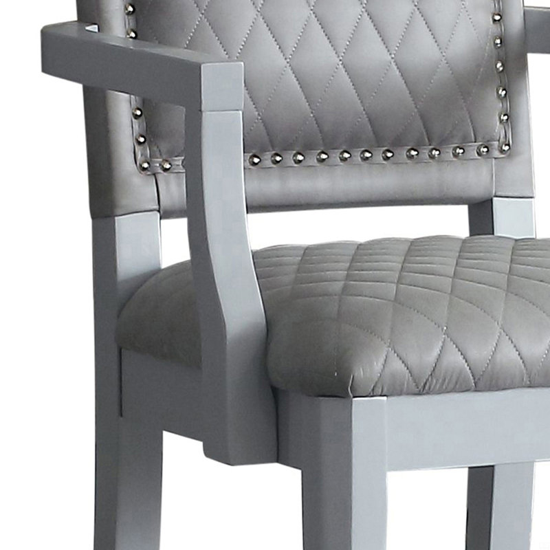 Ensemble de 2 fauteuils rembourrés à dossier