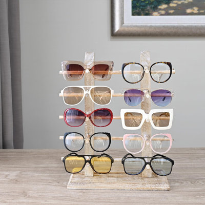 1 Pack Acrylic Sunglasses Organizer Storage Wall Mounted Eyeglasses Holder Hanging Eyewear Display Rack Hanger For Entryway Shelf Clear Jewelry Organizer Rack P 35101748
