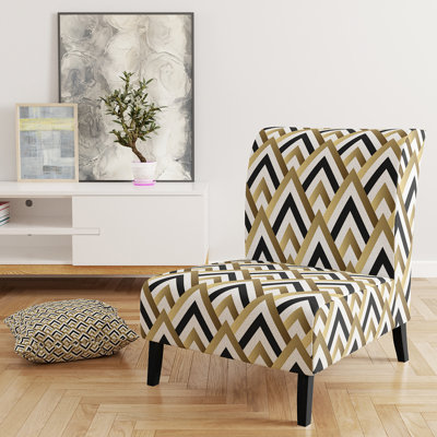 Fauteuil de chambre rembourré Mid-Century