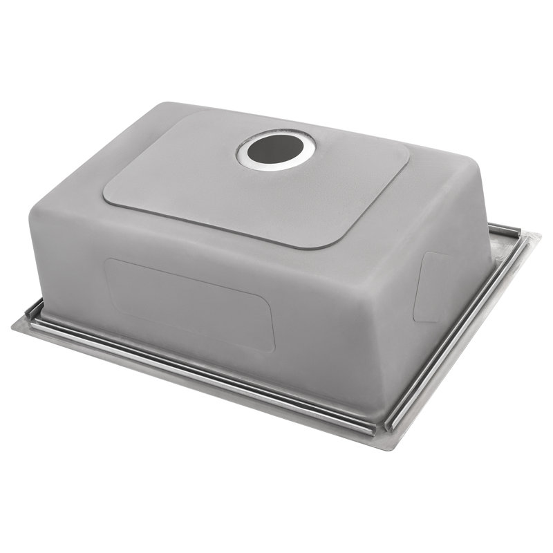 Ruvati 28 x 22 inch Drop-in Topmount Workstation Kitchen Sink 16 Gauge Stainless Steel Single Bowl