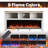 Unfinished TV Stand with Fireplace Included-91876551
