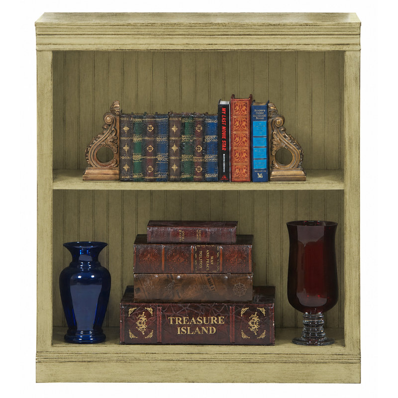 Sherita Bookcase, European Green, (1 Shelf) 36” H x 32” W x 14.25” D