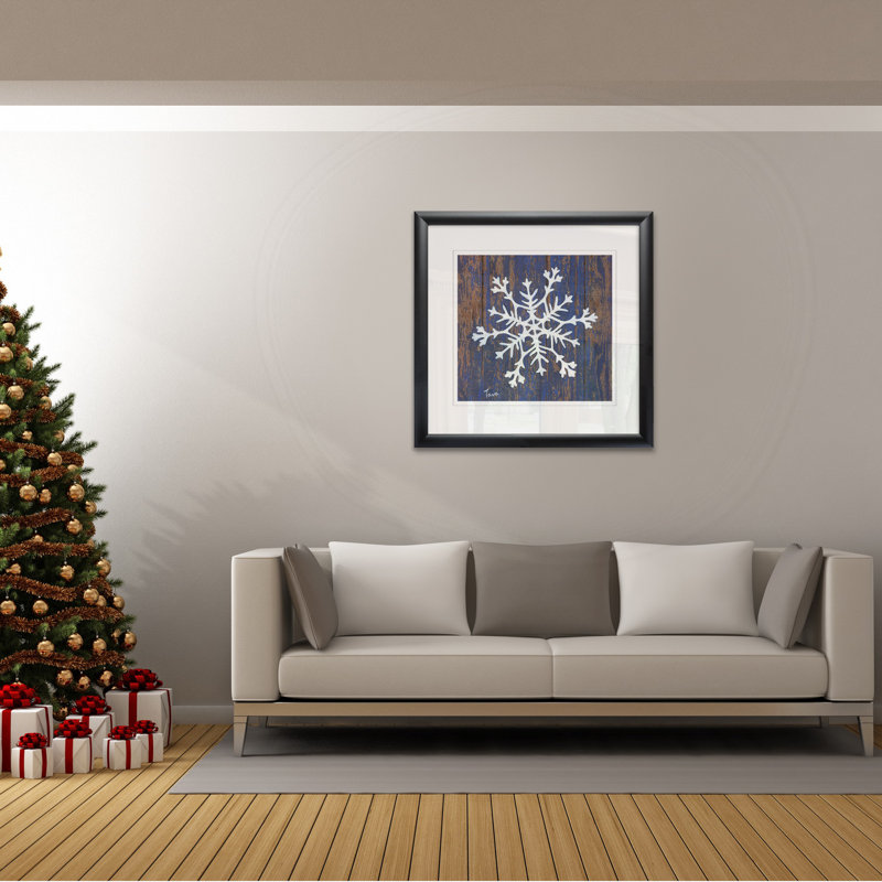 «Stray Snowflake», impression, H 24 po x l 24 po x P 1,5 po