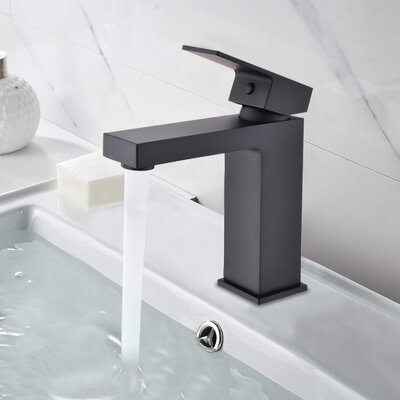 DORNBERG LOE Single Hole Faucet Single-handle Bathroom Faucet with ...