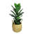 20" Artificial Fiddle Leaf Fig Tree in Basket