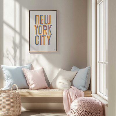 «New York City V2» par Laura Marshall, reproduction d'art
