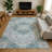 Premium Machine Washable Varasteh AMF1677 Medallion Rug-233907223