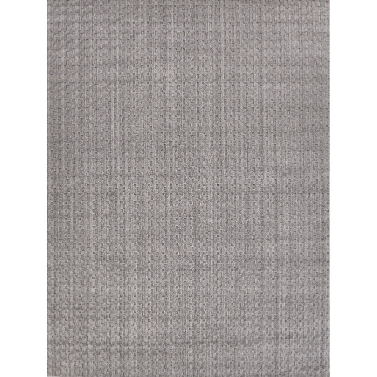 Monroe Silk Area Rug in Taupe