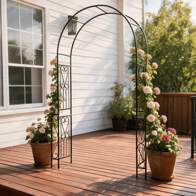 94.42 Ft. H x 55 Ft. W Galvanized Steel Gate with