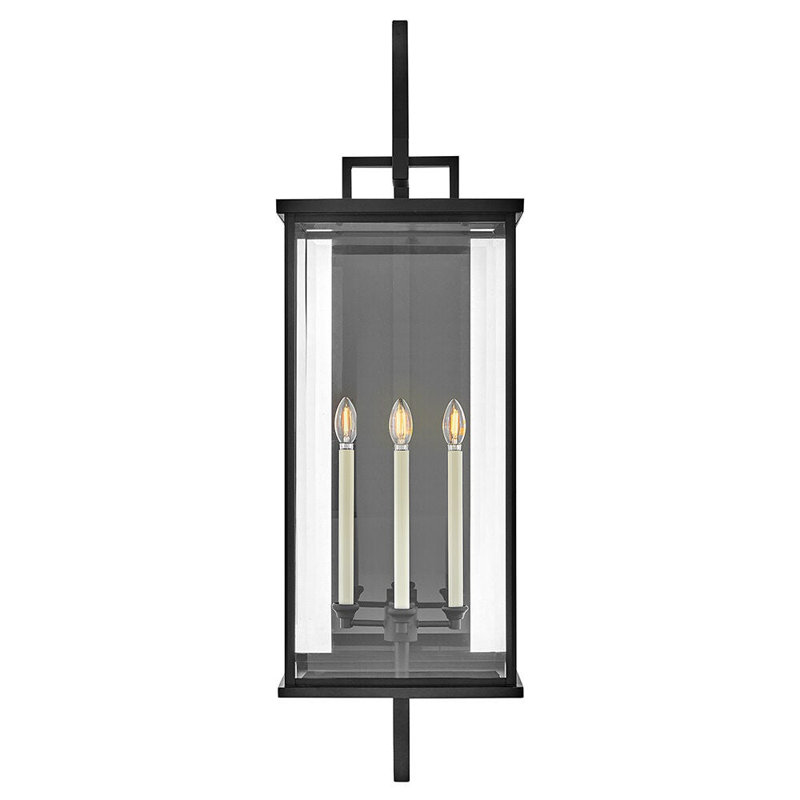 Weymouth 4 - Light Outdoor Wall Lantern, Black