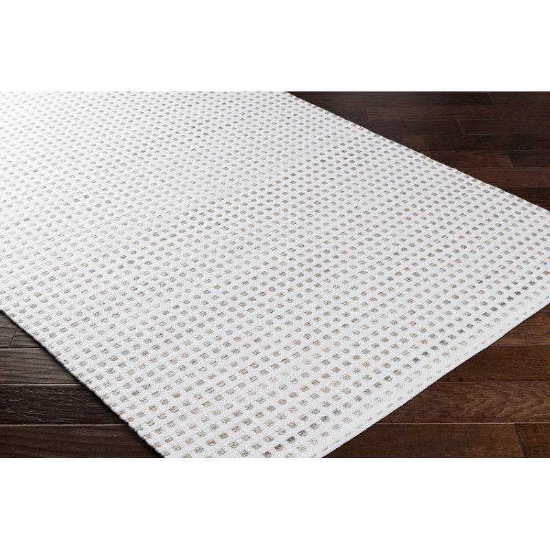 Gilson Geometric Indoor / Outdoor Rug, Beige, Rectangle 2' x 3'